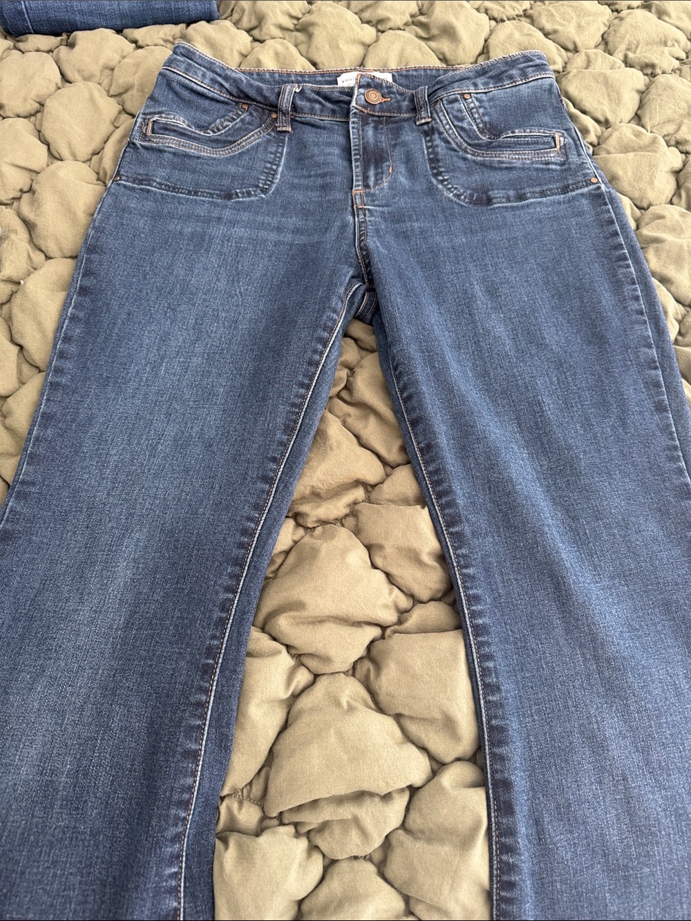 Vanilla Star Women's Denim Jeans - Medium Blue Wash